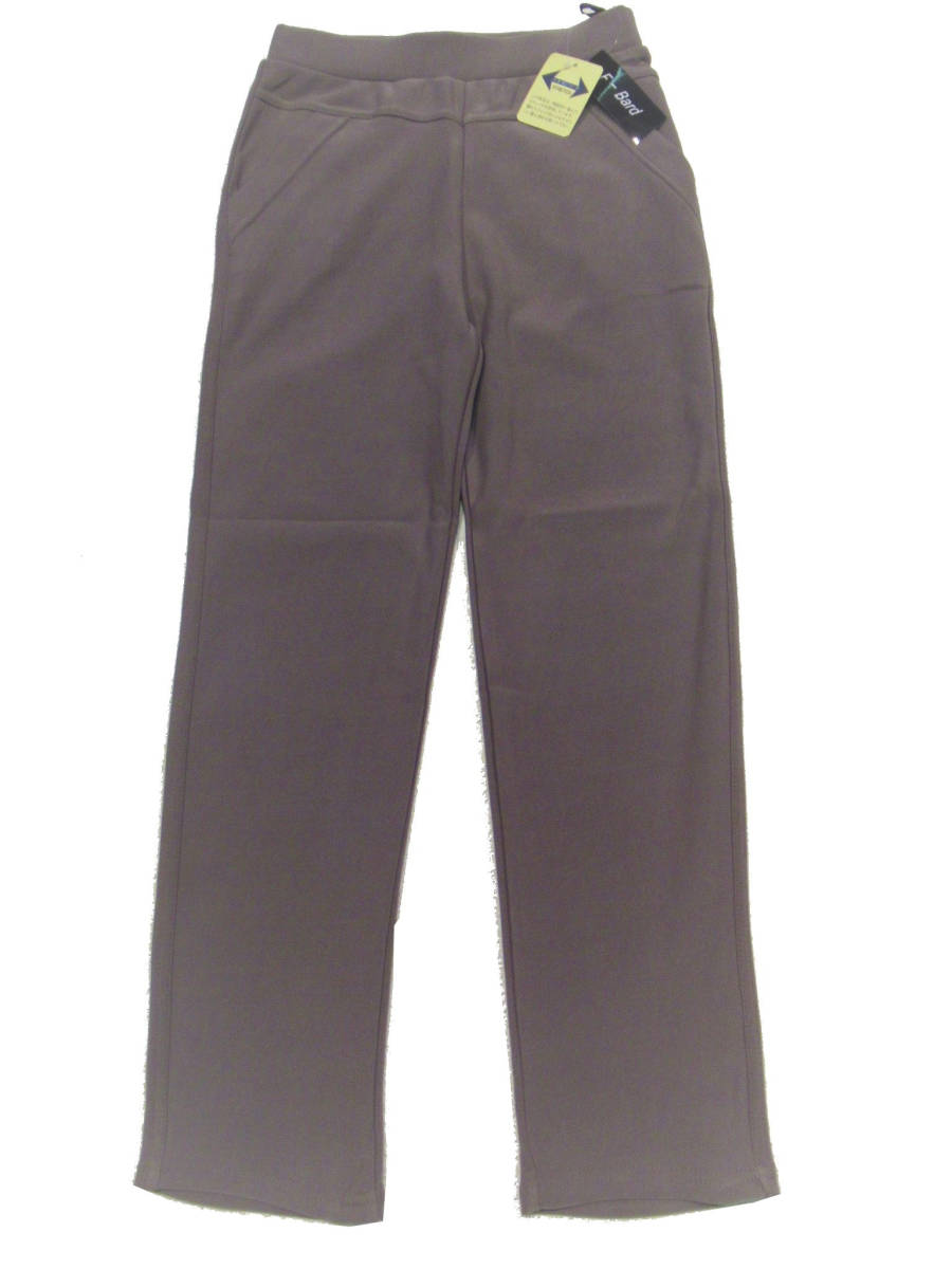 レディースファッション ボトムス オールシーズン 婦人ストレッチ無地プルオンパンツ(M~L)濃いベージュ系 p13510b拍卖
