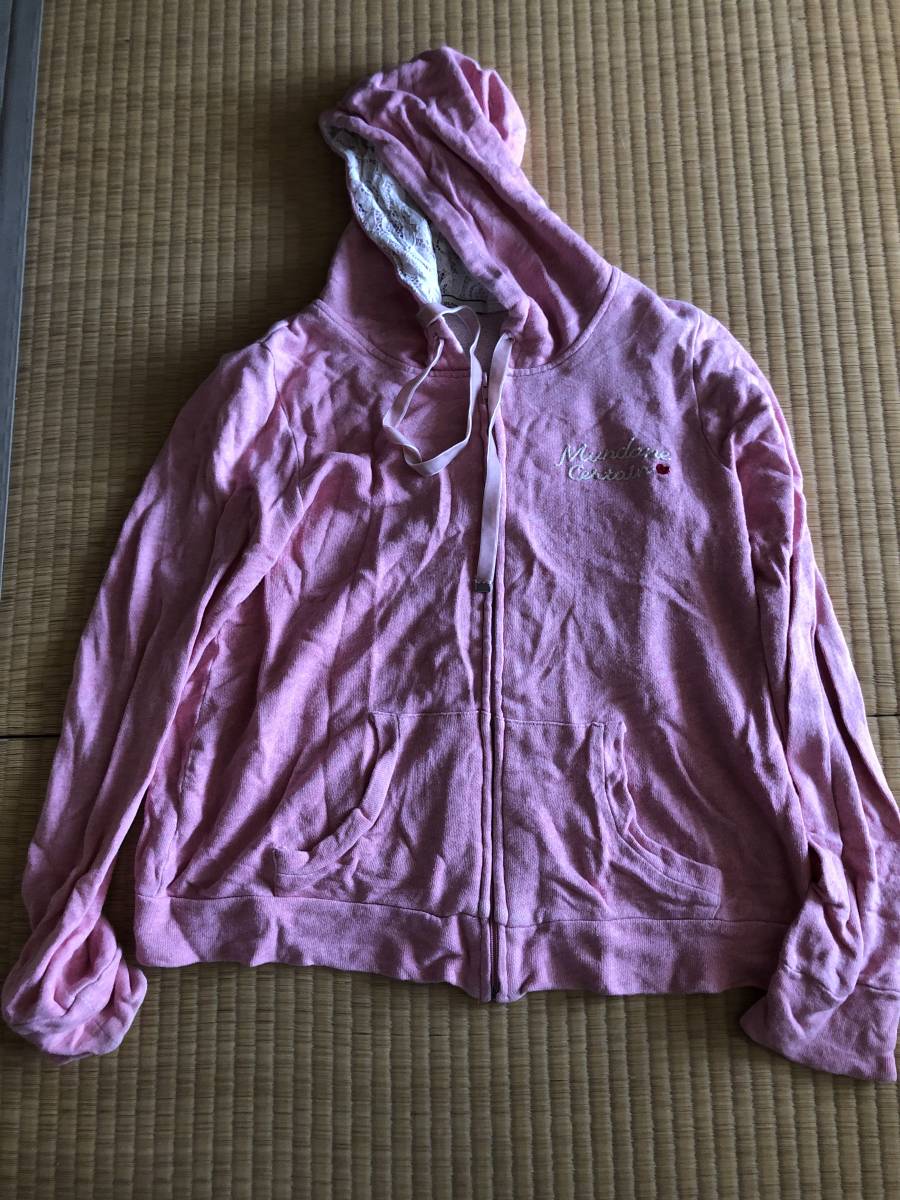 オリーブデオリーブ ピンクのパーカー拍卖