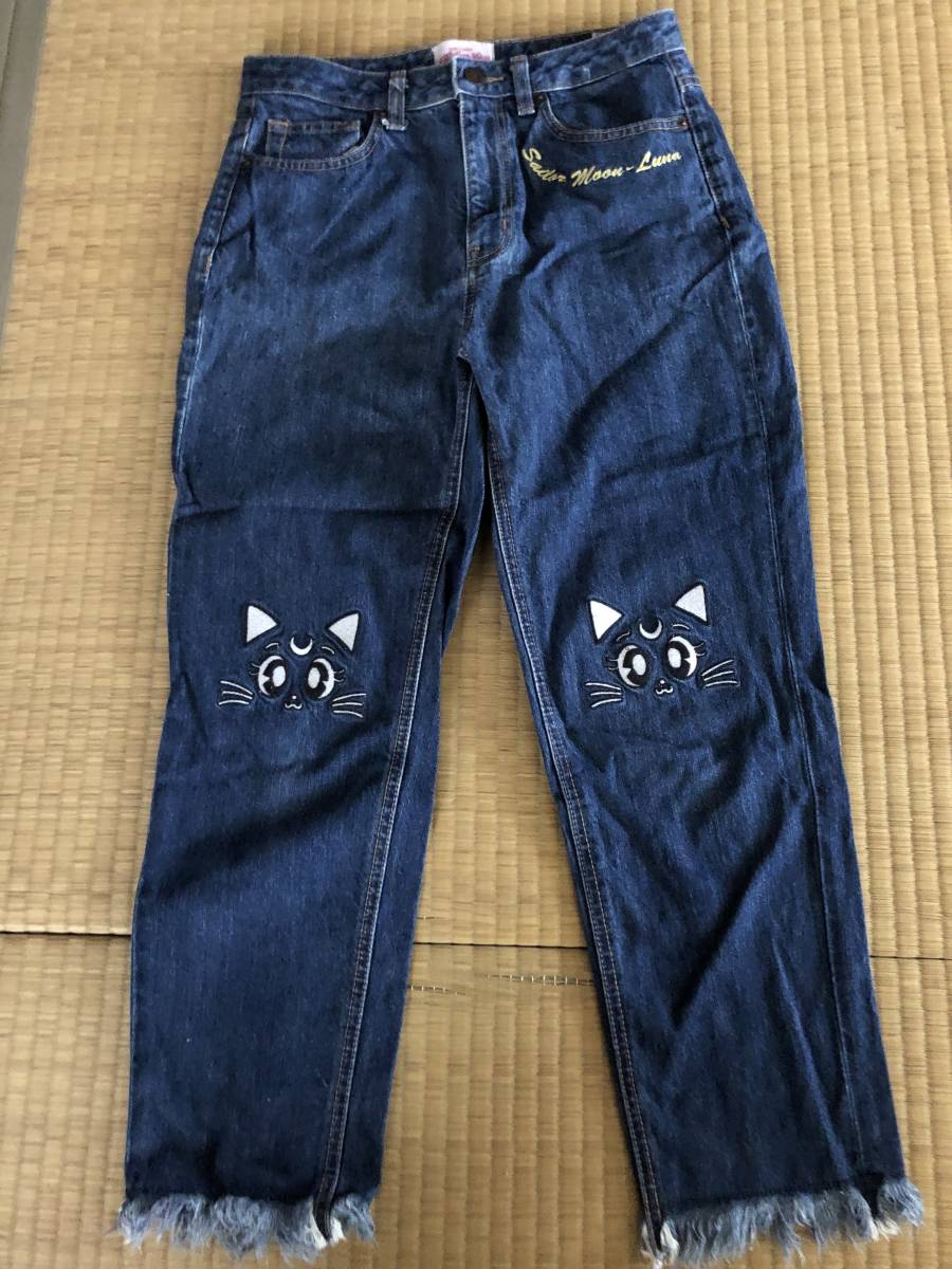 GUセーラームーンのデニムジーンズ サイズM拍卖