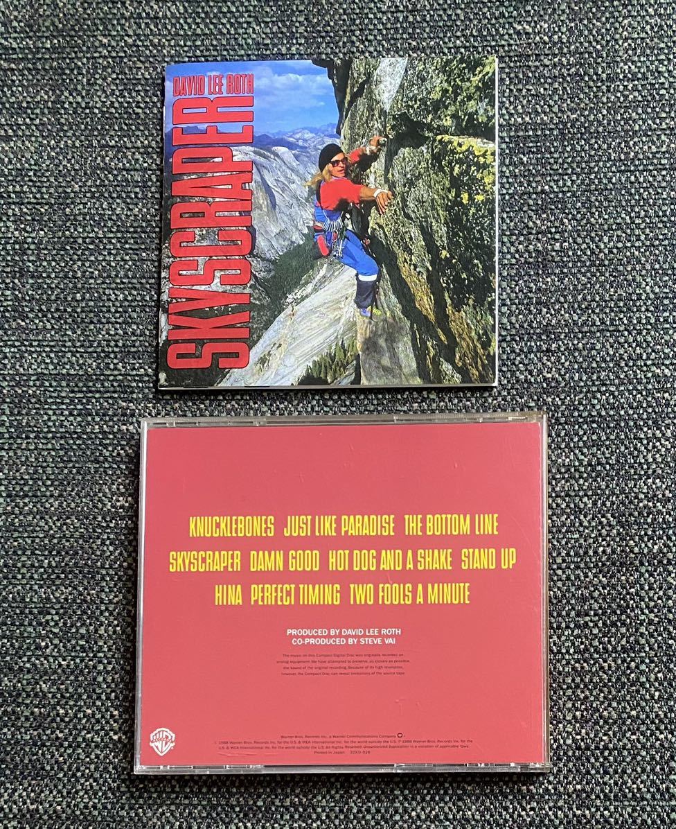David Lee Roth 1988 国内CD Skyscraper .. 32XD-928拍卖