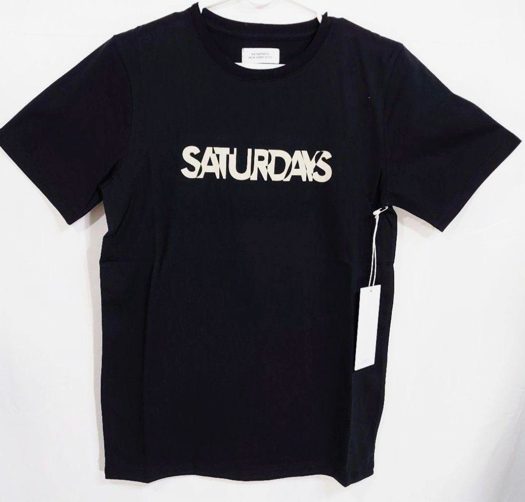 【S】サタデーズニューヨークシティ 半袖Tシャツ Exclude 黒拍卖