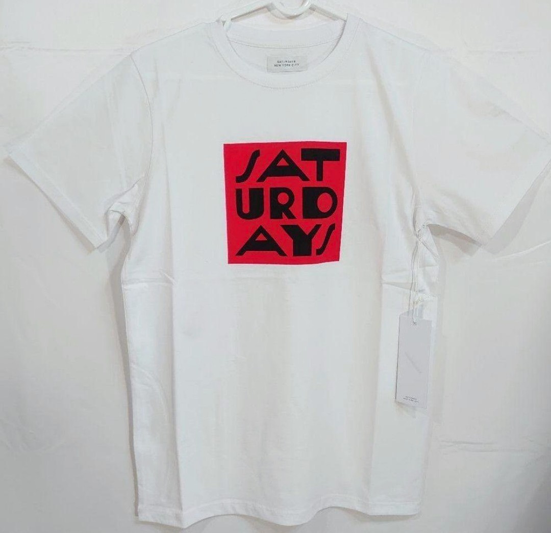 【S】サタデーズニューヨークシティ 半袖Tシャツ Aperitif 白拍卖