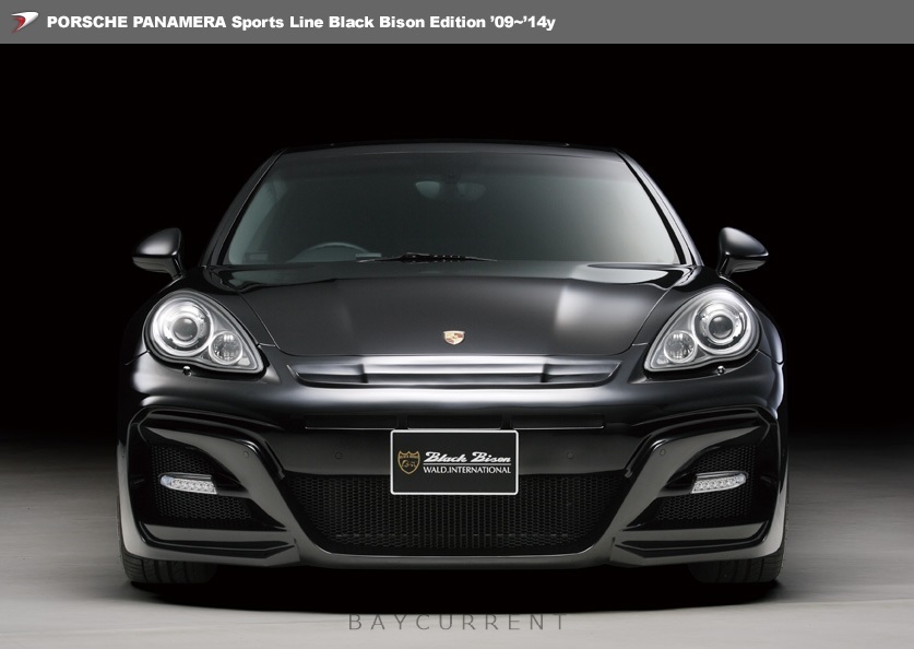 【WALD Sports -Line BlackBison-Edtion】 ポルシェ 970 パナメーラ 09y~14y フル エアロ 6点キット 997LEDバージョン ブラックバイソン拍卖