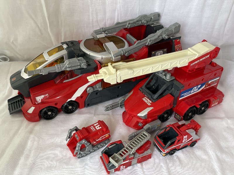 M793A棟 おもちゃ 車 消防車セット拍卖