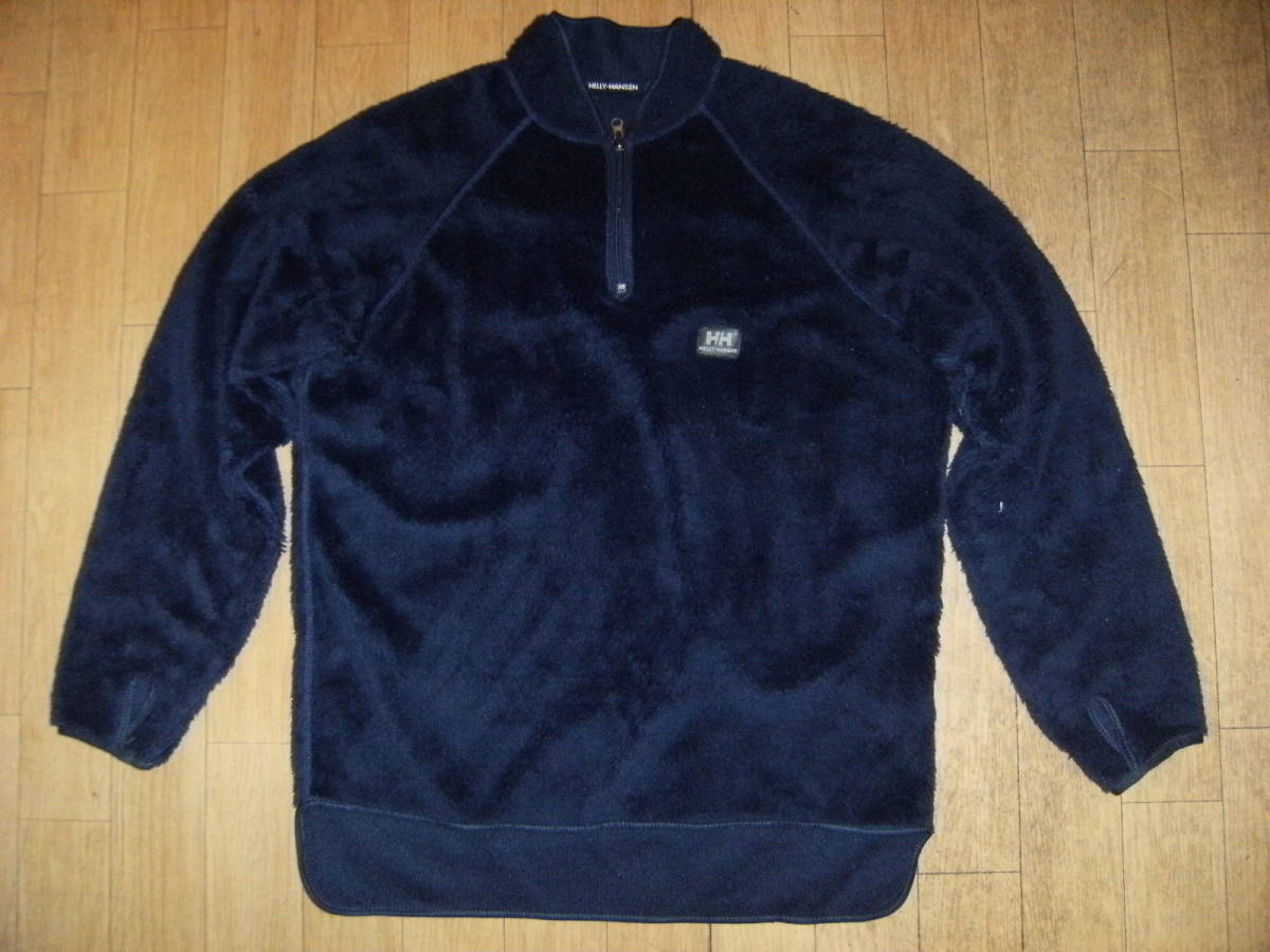 昭和レトロ ポーランド製 ゴールドウイン製 HELLY HANSEN ヘリーハンセン フリース ジャンパー ジャケット★防寒 登山 キャンプ アウトドア拍卖