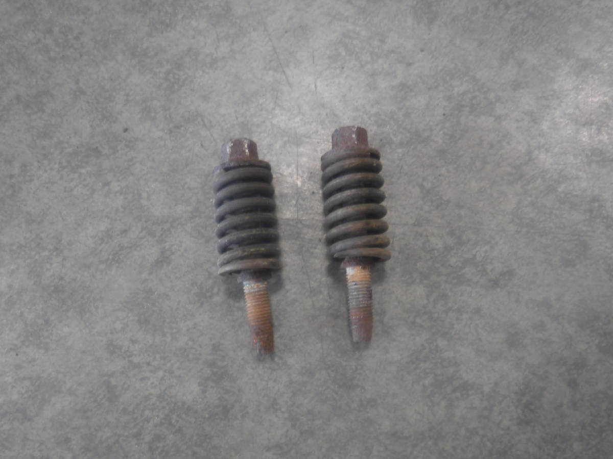 ダイハツ軽トラックS110Pハイゼット純正EFハイゼットトラックS100Pエキマニ接続マフラーボルト フロントパイプ フランジ スプリング ボルト拍卖