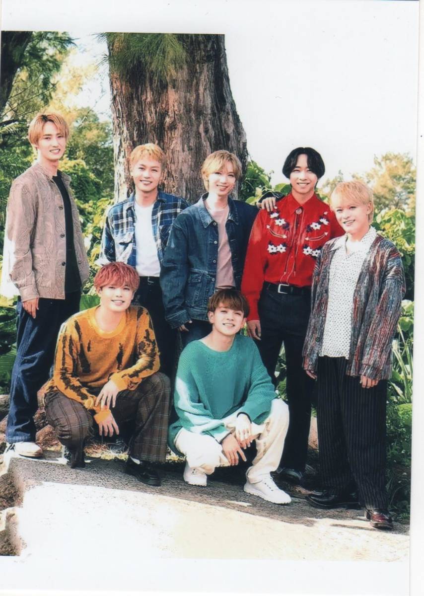 新品★ちっこい Myojo【明星】2023年02月号増刊★裏表紙【Travis Japan】オリジナルブロマイド★トラヴィス・ジャパン★ジャニーズ事務所拍卖