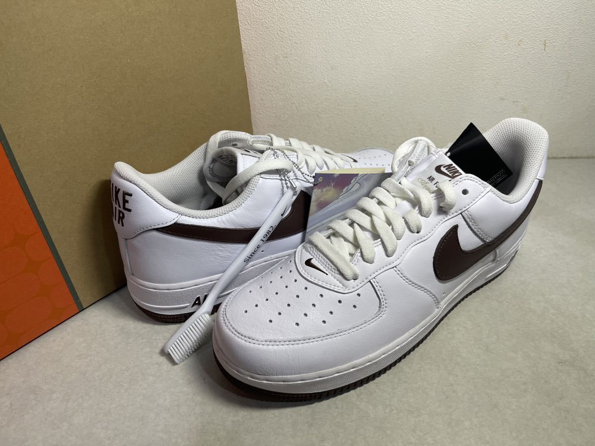 NIKE AIR FORCE 1 LOW RETRO エア フォース1 ロー レトロ WHT x CHOCOLATE US11 国内正規 未使用 DM0576-100拍卖