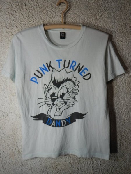 n8398 Design Tshirts Store graniph グラニフ PUNK TURNED パンク tシャツ モヒカン キャラ 人気 送料格安拍卖