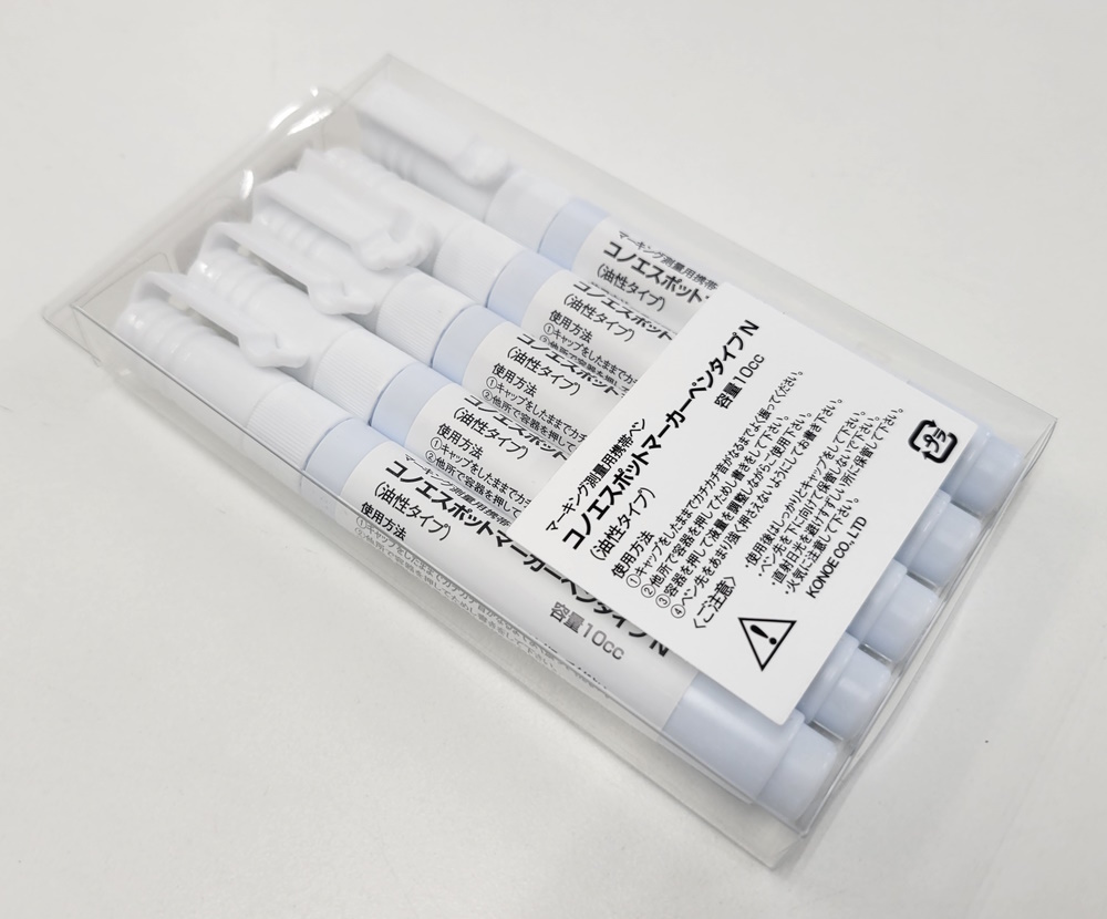 KONOE コノエ スポットマーカー 白 SP-3 ペンタイプ (5本入)拍卖