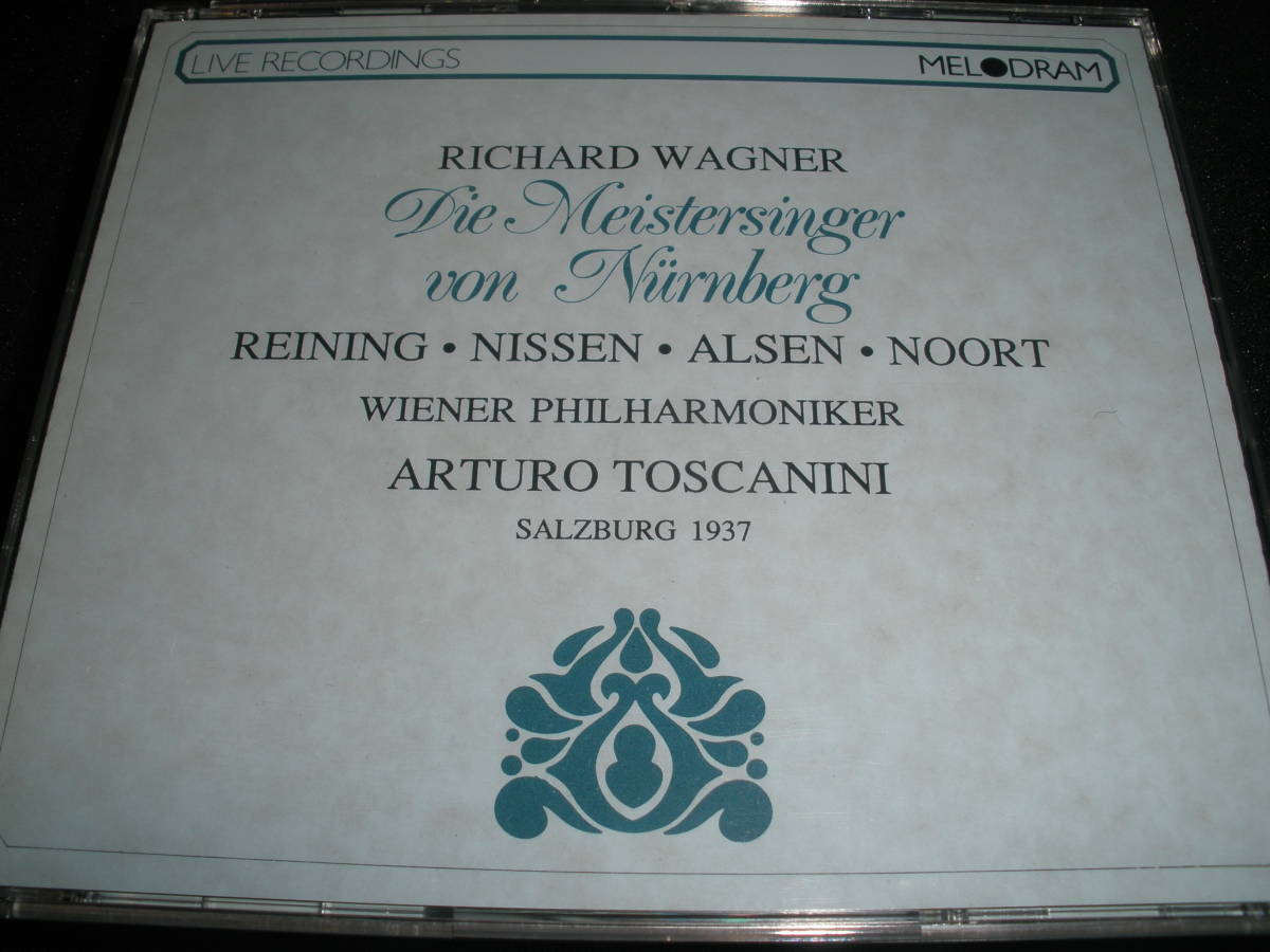 廃盤 トスカニーニ ワーグナー ニュルンベルクのマイスタージンガー ウィーン ザルツブルク 1937 伊 Wagner Meistersinger Toscanini拍卖