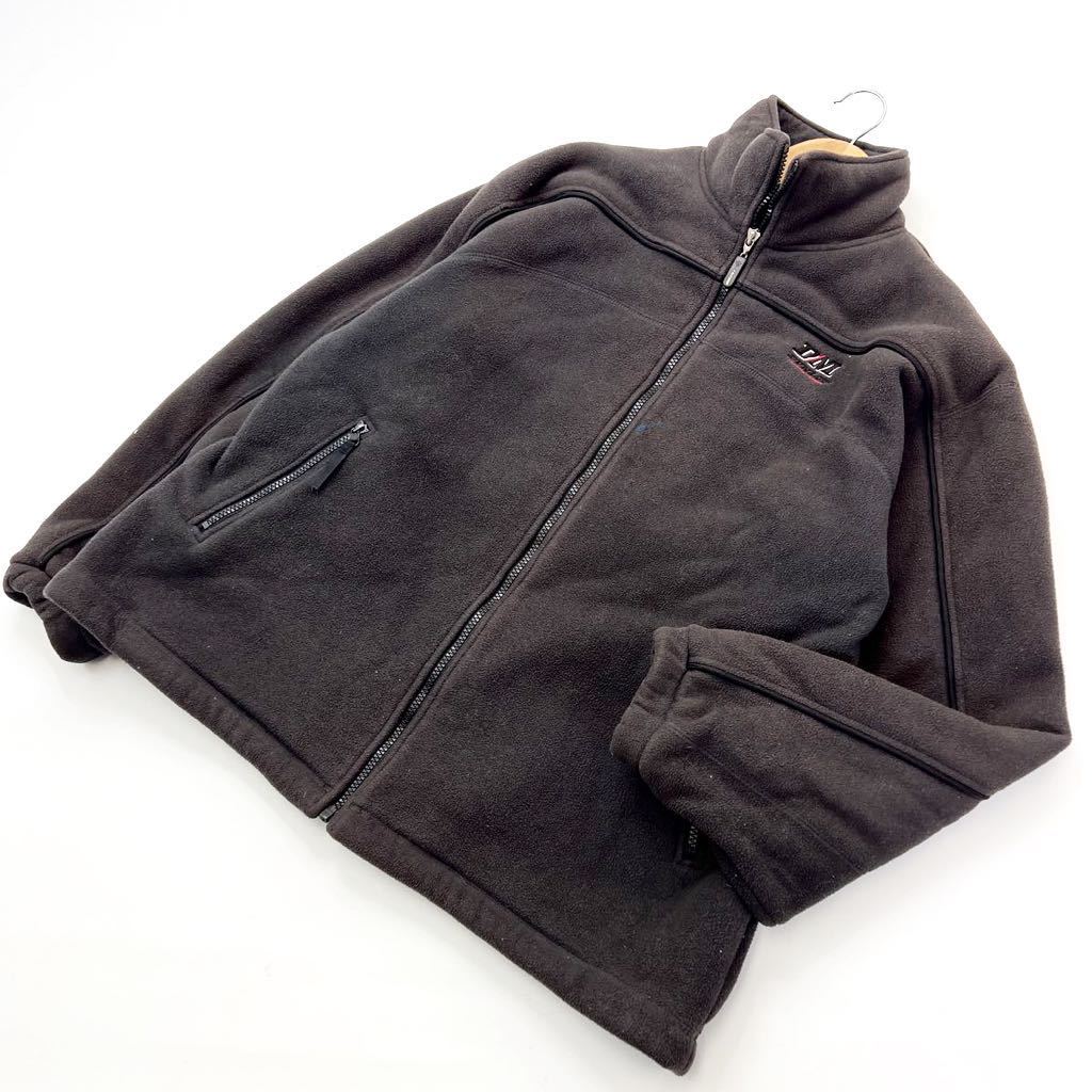 DUNLOP MOTORSPORT ☆ 秋冬の防寒に◎ 厚手 フリース ジャケット ダークグレー M モータースポーツ 車いじり メカニック ダンロップ■DF196拍卖