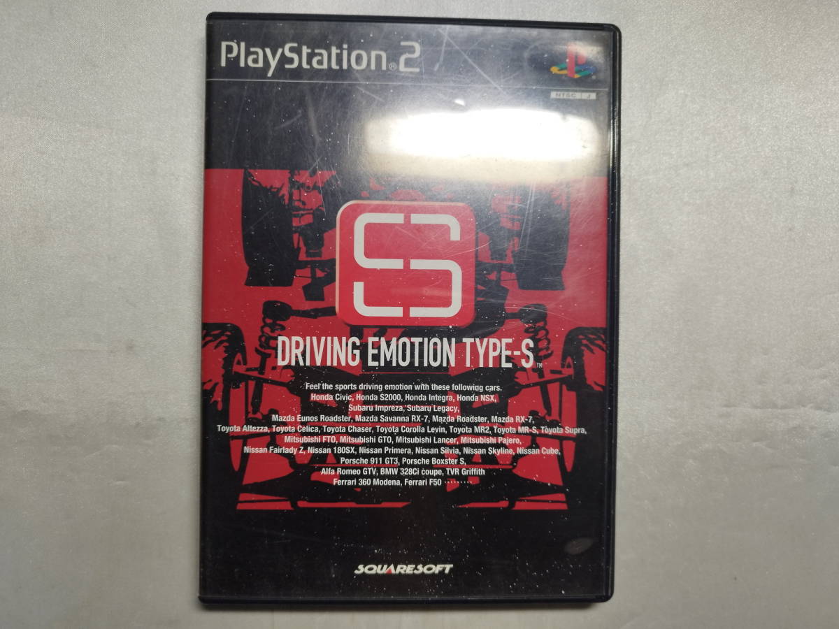 中古品 PS2ソフト DRIVING EMOTION TYPE-S 拍卖