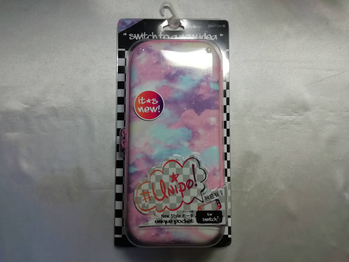 未開封品 アローン Switch Lite用 EVAカラーポーチ おしゃれでかわいいカラフルPOPなカラー拍卖
