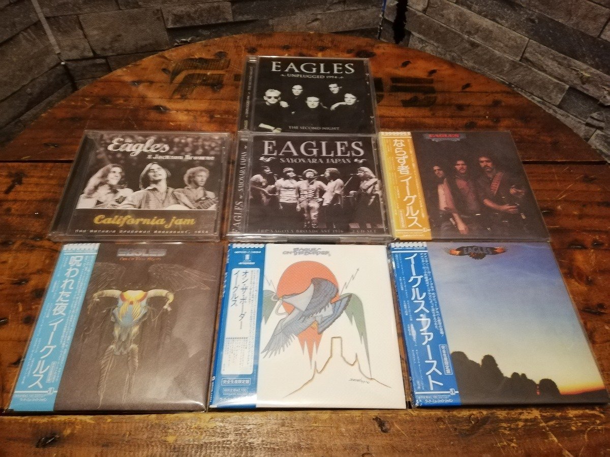 ■CD 5000円以上で送料無料!!■EAGLS イーグルス 国内盤・紙ジャケ・紙ジャケットを含む CD 7枚セット 1588拍卖