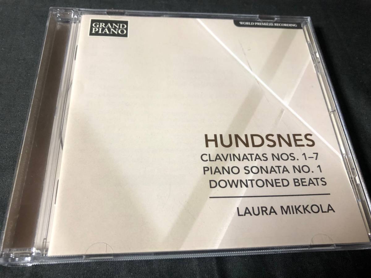 SVEIN HUNDSNES - CLAVINATAS NOS.1-7, PIANO SONATA No.1, DOWNTONED BEATS by LAURA MIKKOLA CD拍卖