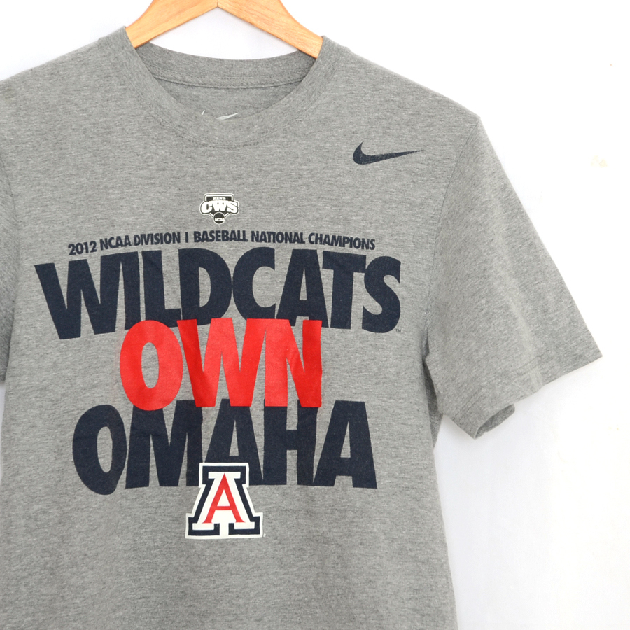 ST3071 ナイキ NIKE Tシャツ S 肩42 WILDCATS OWN OMAHA メール便可 xq拍卖