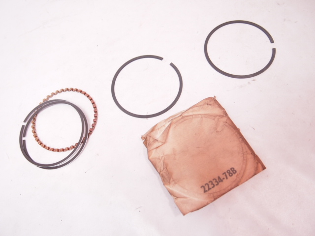 ハーレー純正ピストンリング1セット 未使用保管品リフレッシュに ショベル拍卖