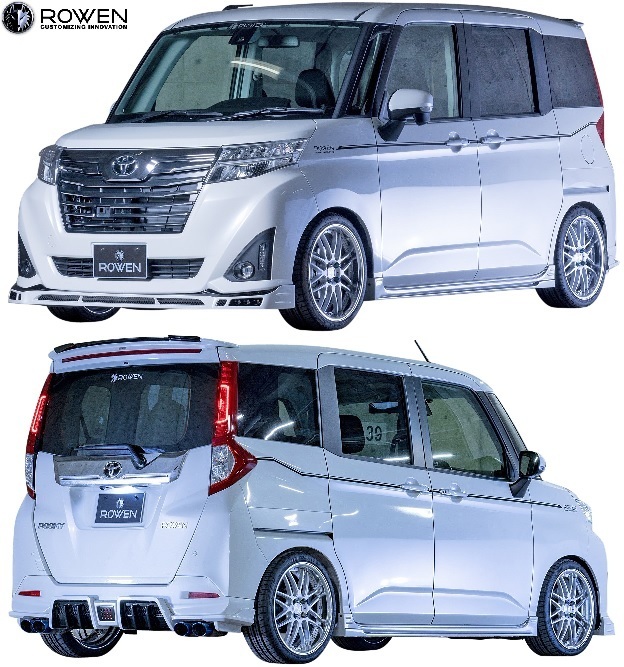 【M’s】900ルーミーカスタム (2016.11-) ROWEN フルエアロ 3点//ロェン ロウェン エアロ エアロキット ROOMY CUSTOM 1T032X00拍卖