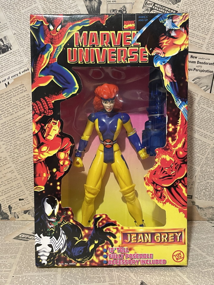 ☆1990年代/マーベル/ジーン・グレイ/フィギュア/即決ビンテージ/TOYBIZ/Marvel Universe/Figure(Jean Grey/MIB) MA-067拍卖