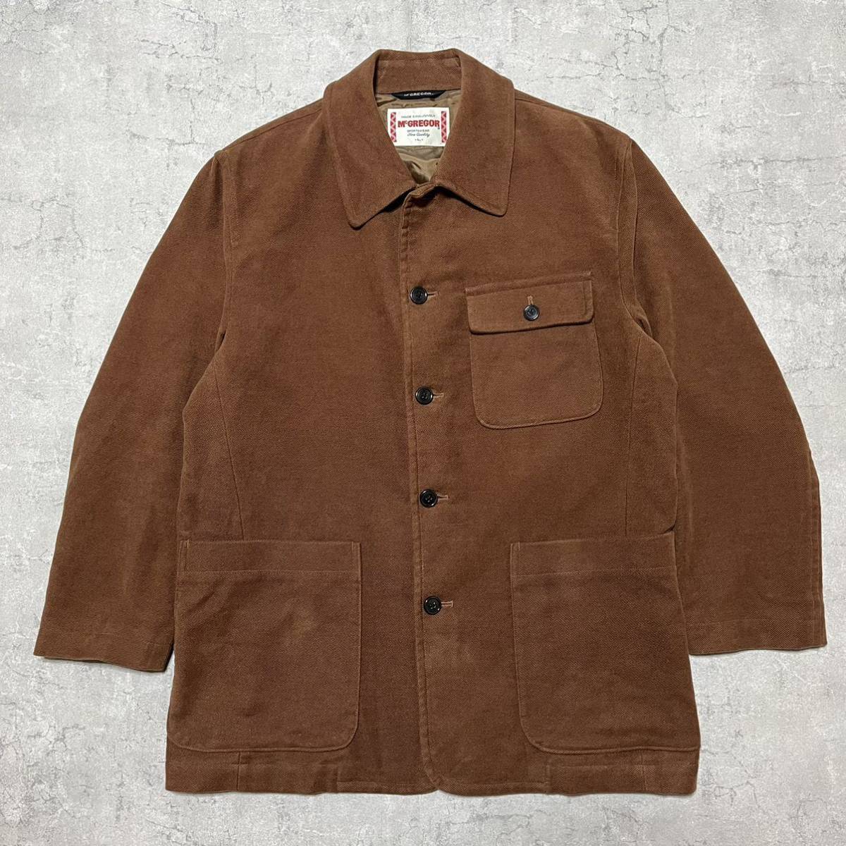 McGREGOR マックレガー 茶色コート Lサイズ拍卖