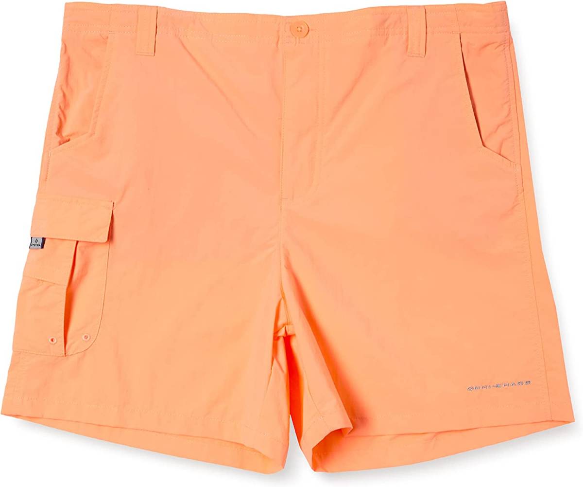 【KCM】Z-col-173-M★展示品★【Columbia/コロンビア】メンズ バハマ ショーツ ハーフパンツ XE0316 オレンジ サイズM拍卖