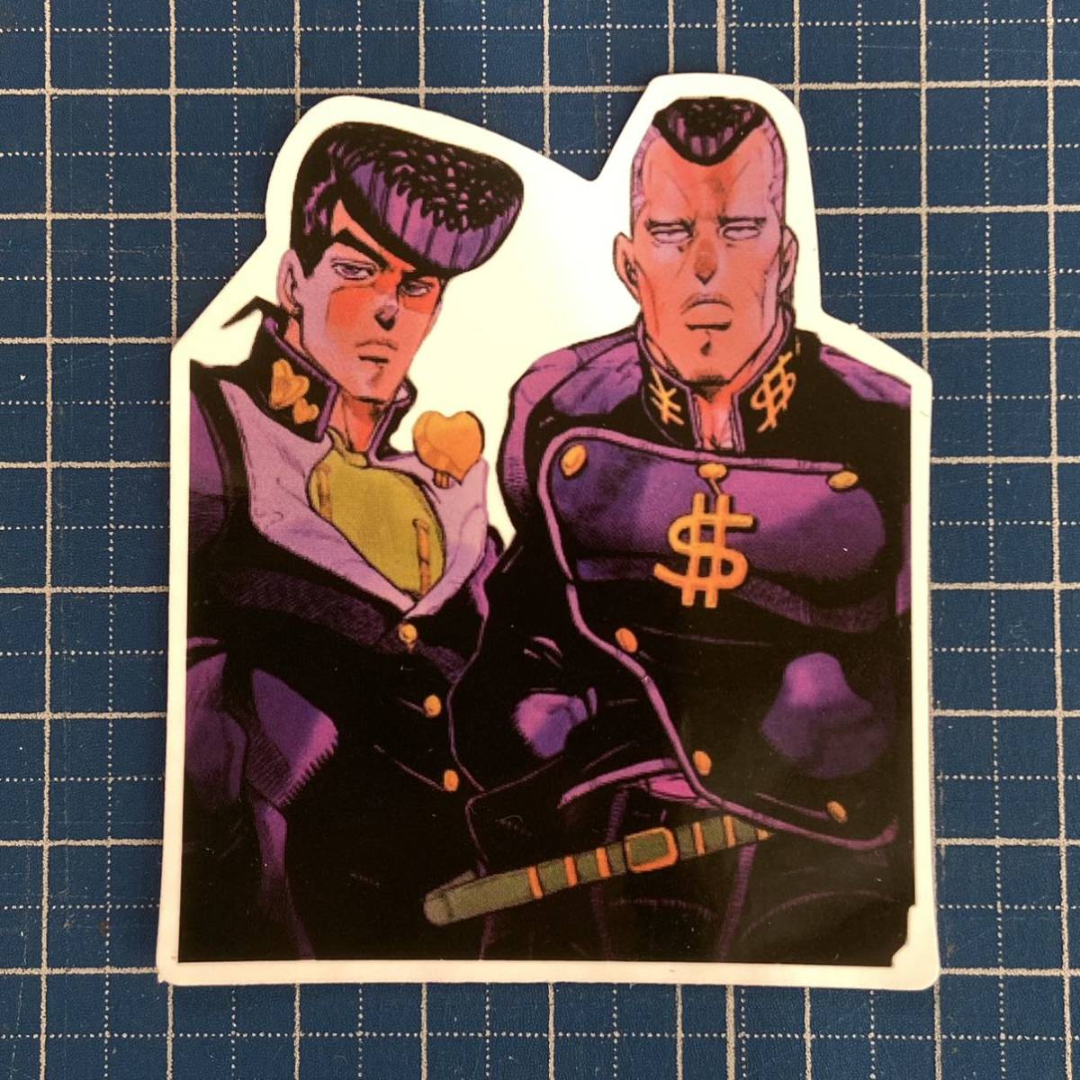 ジョジョと奇妙な冒険東方仗助 虹村億泰 ステッカー シール 第4部拍卖