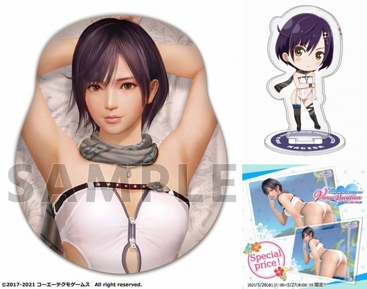 DEAD OR ALIVE Xtreme Venus Vacation 等身大 マシュモクッション ヴィーナス アクリルスタンド アクリルボード なぎさ拍卖
