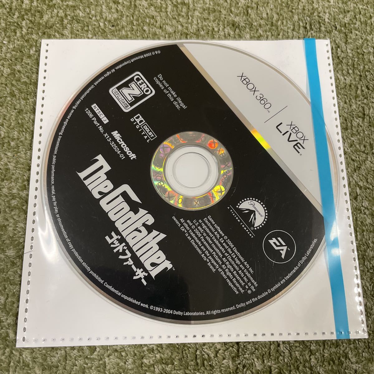 xbox360 ソフト ゴッドファーザー 中古 即決 動作未確認 ソフトのみ XBOX LIVE Microsoft 送料無料拍卖