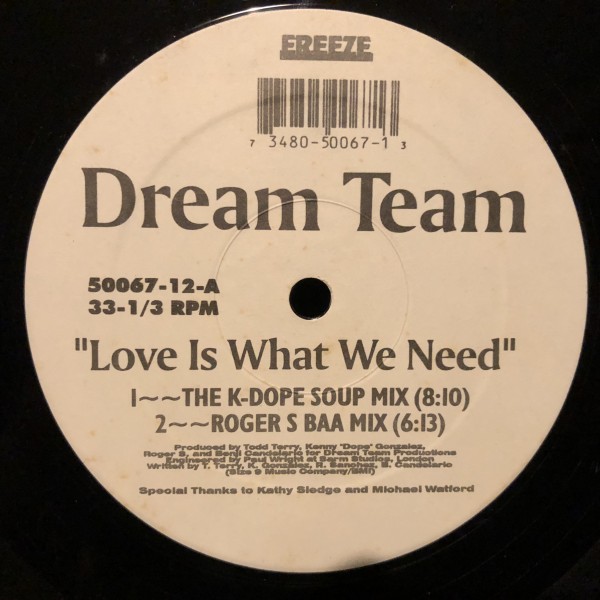 Dream Team / Love Is What We Need拍卖