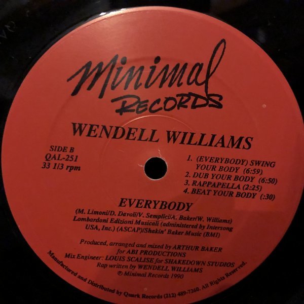 Wendell Williams / Everybody拍卖