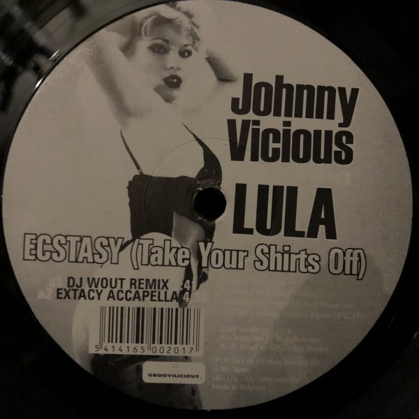 Johnny Vicious Featuring Lula / Ecstasy (Take Your Shirts Off)拍卖
