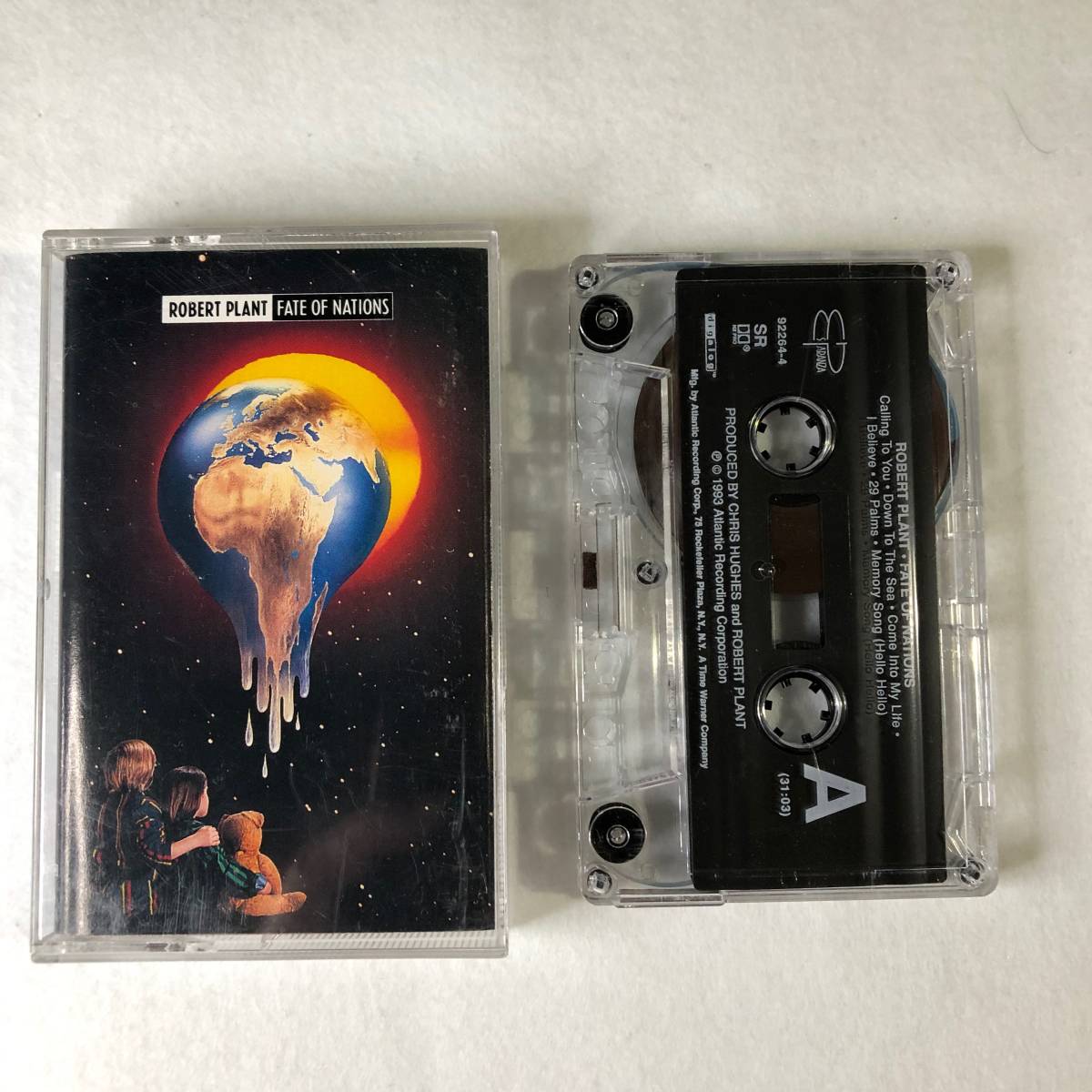 中古カセット Robert Plant Fate Of Nations ロバート・プラント フェイト・オブ・ネイションズ Es Paranza 7 92264-4 US盤 拍卖