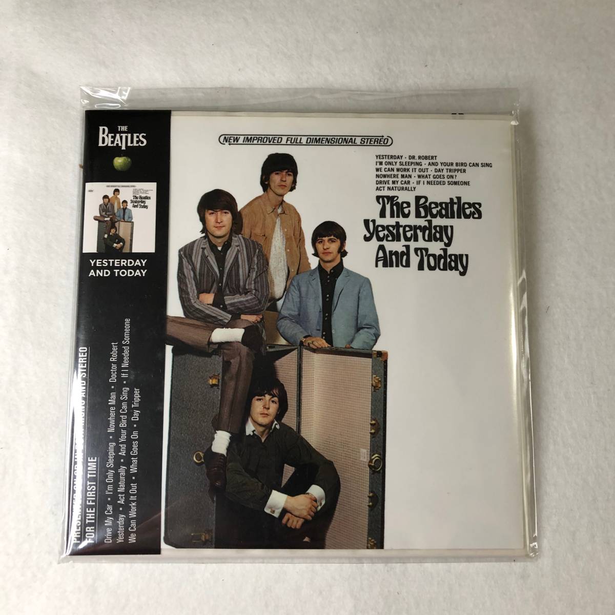 新品CD The Beatles - Yesterday And Today ブッチャー・カバー ザ・ビートルズ USキャピトル盤 紙ジャケット Stereo & Mono 個人所有 拍卖