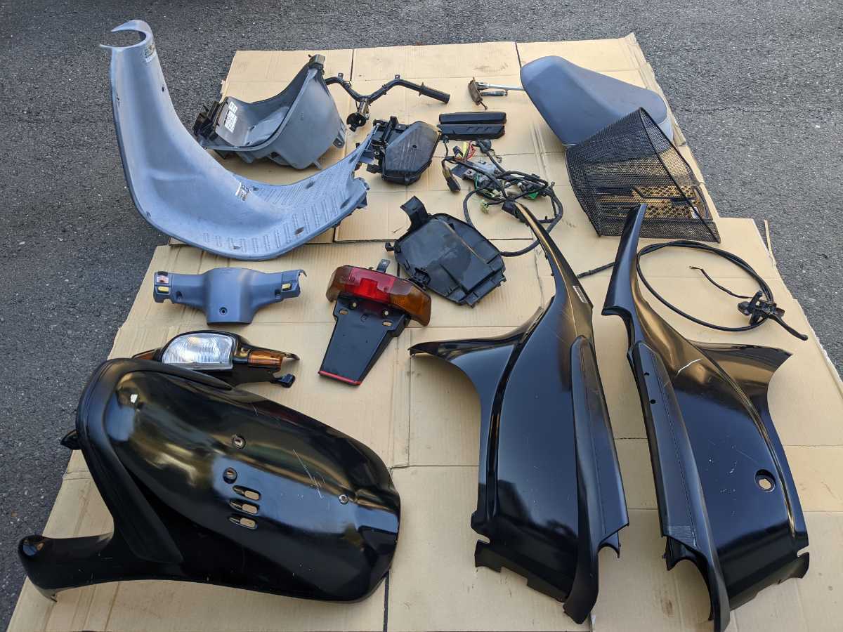 ホンダ HONDA AF17 パル PAL 外装フルセット カウル インナー カバー フロント リア ハーネス テールランプ メーター ワイヤー スタンド拍卖