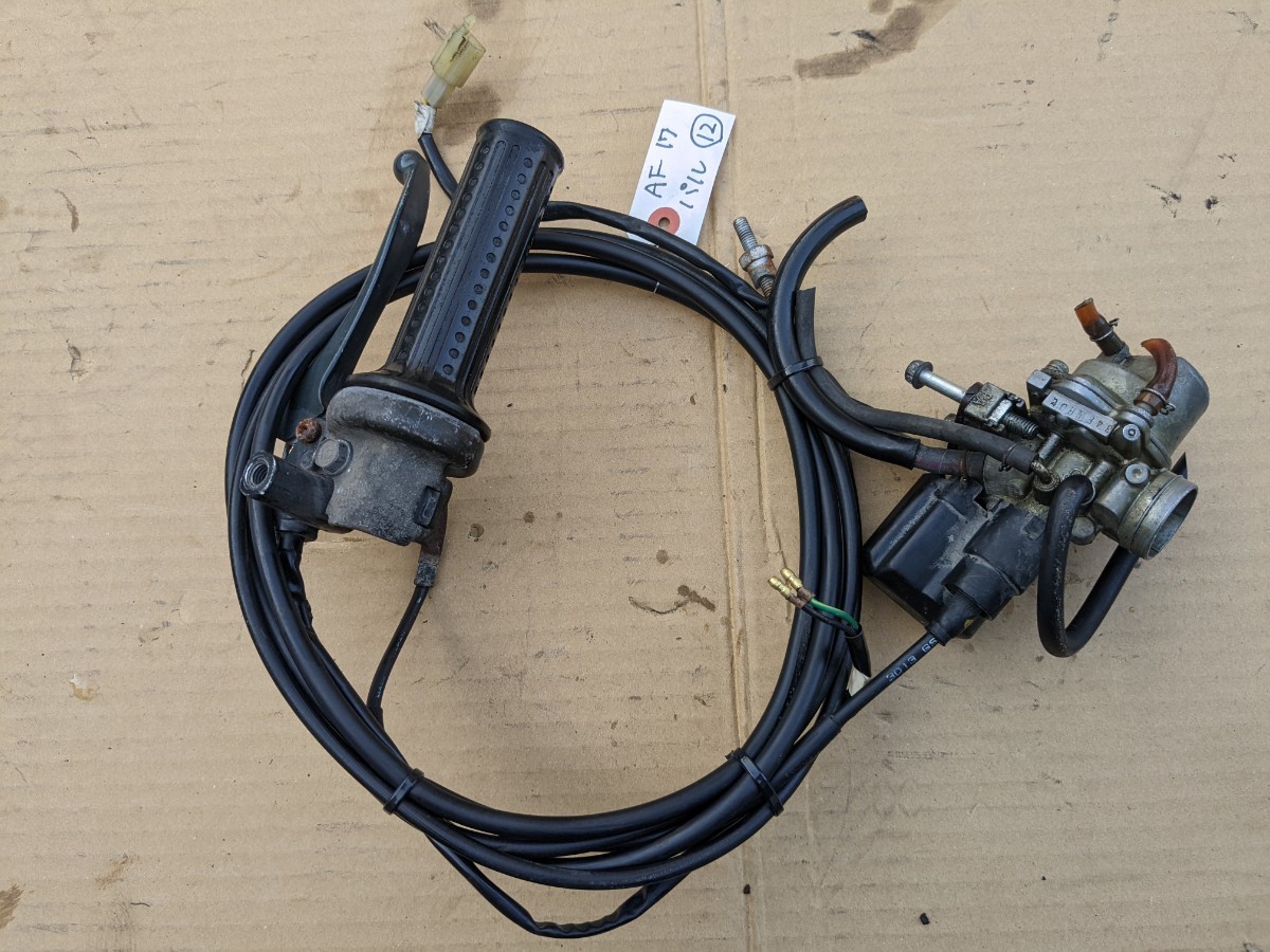 HONDA ホンダ AF17 パル PAL キャブレター キャブ アクセル ワイヤー フロート キャブレーター 部品取り ベース 拍卖