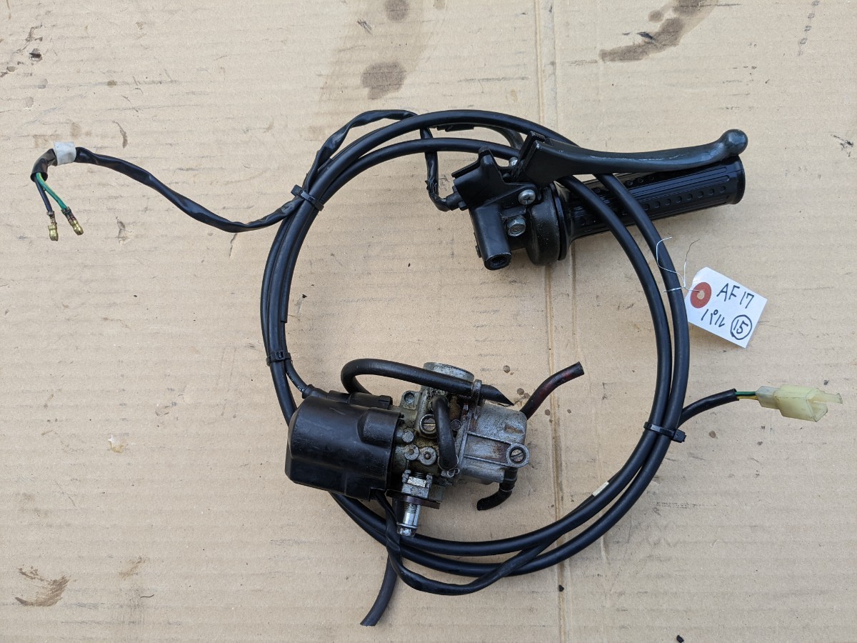 HONDA ホンダ AF17 パル PAL キャブレター キャブ アクセル ワイヤー フロート キャブレーター 部品取り ベース 拍卖