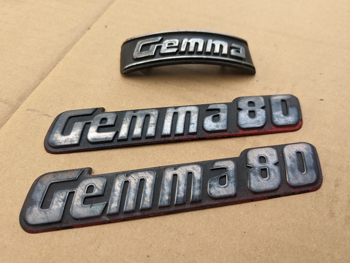 スズキ SUZUKI CC11A ジェンマ80 エンブレム プレート拍卖