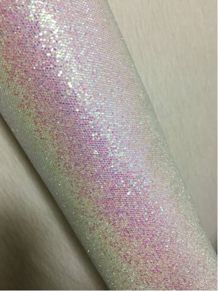 ■#355 新品 在庫処分 イギリス製高級グリッター生地 1m×135cm バッグ製作に ハンドメイド セクエル キラキラ カバン■拍卖