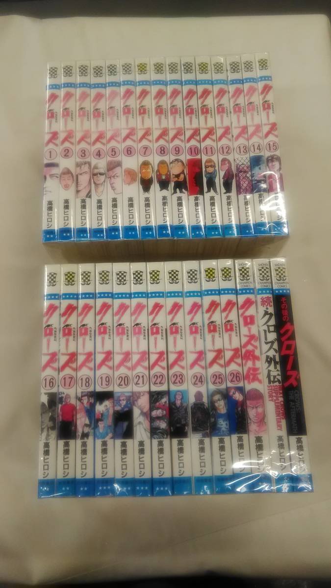クローズ 全26巻+外伝2冊+その後の全部で29冊セット ybook-0644拍卖