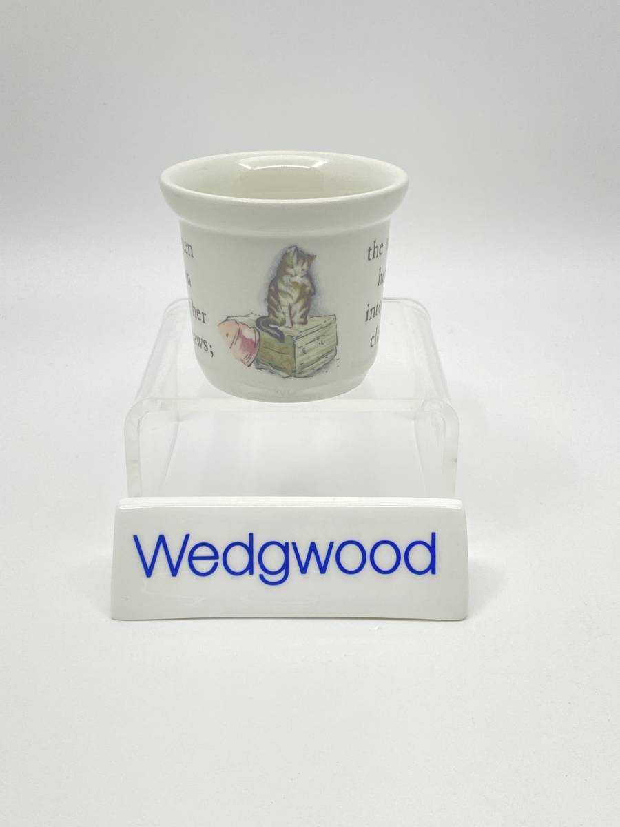 *レア* WEDGWOOD ウェッジウッド *RARE* MRS. TIGGY WINKLE Egg Cup MRS. ティギーウィンクル エッグカップ *L421拍卖