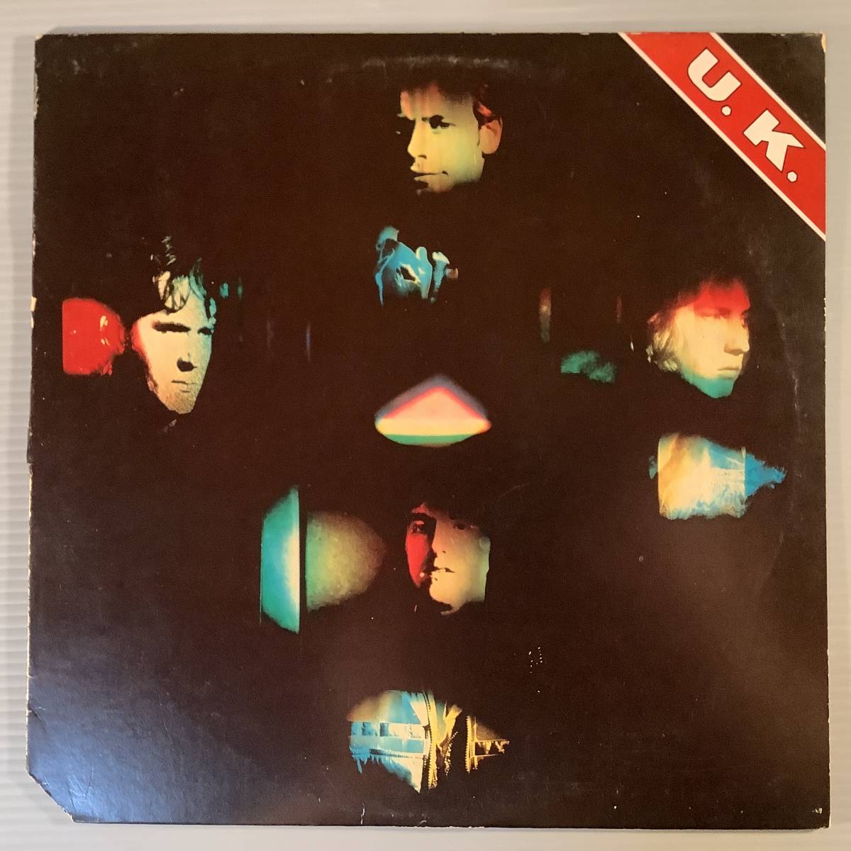 LP(米盤 カット盤)●U.K.邦題『憂国の四士』ジョン・ウェットン,ビル・ブルーフォード,エディ・ジョブソン,アラン・ホールズワース●拍卖