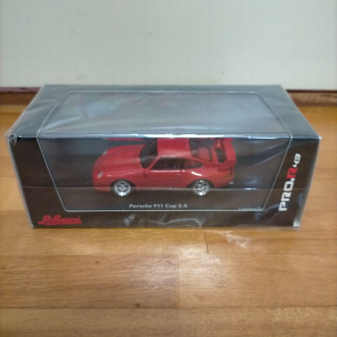 新品 Schuco(シュコー) 1/43 ポルシェ 911 (993) Cup 3.8 (ミニカー)拍卖