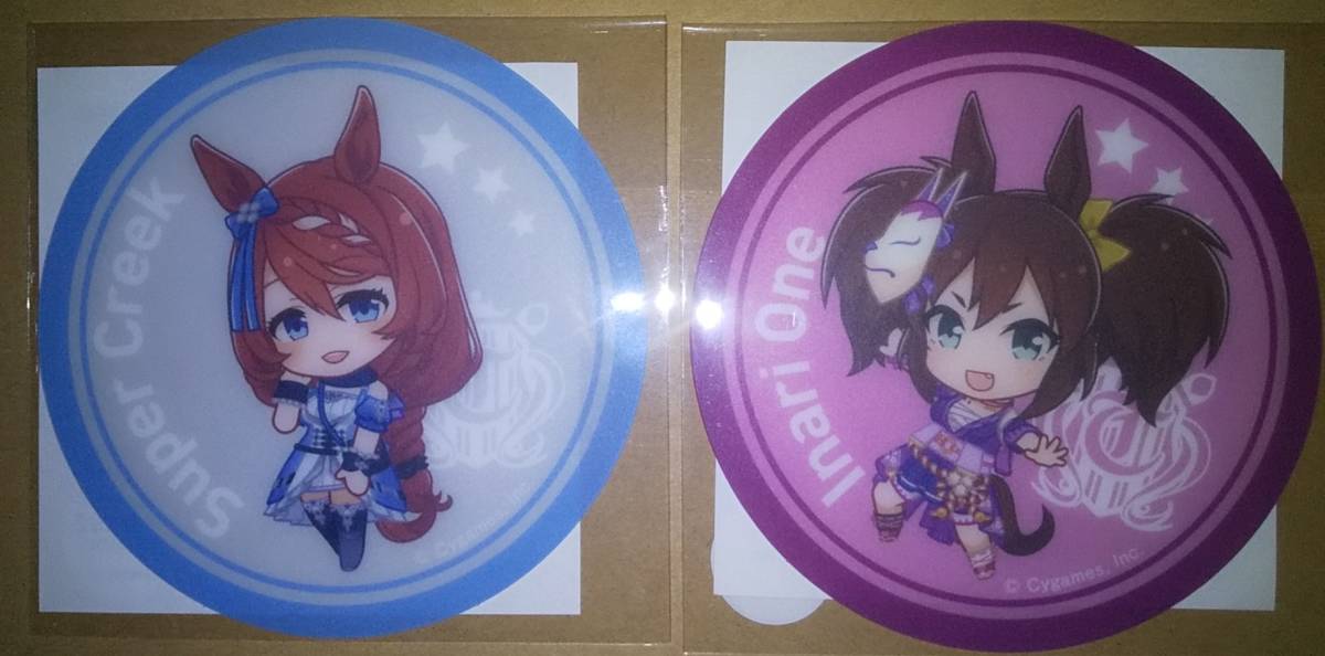 ウマ娘 カントリーマアム コースター スーパークリーク イナリワン 2種セット セブンイレブン限定拍卖