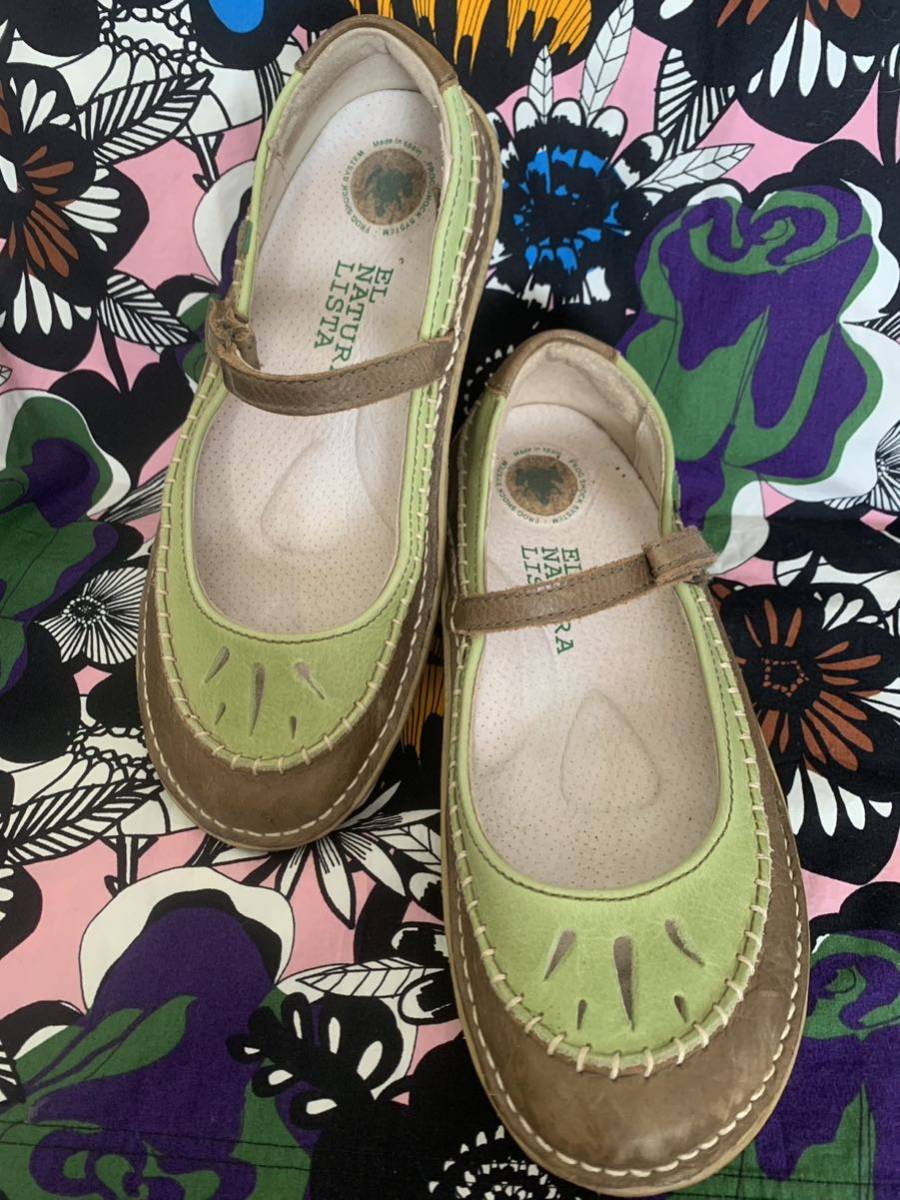 EL NATURA LISTA エルナチュラリスタ レディースパンプス・カジュアルシューズ N029 サイズ39 スペイン製拍卖