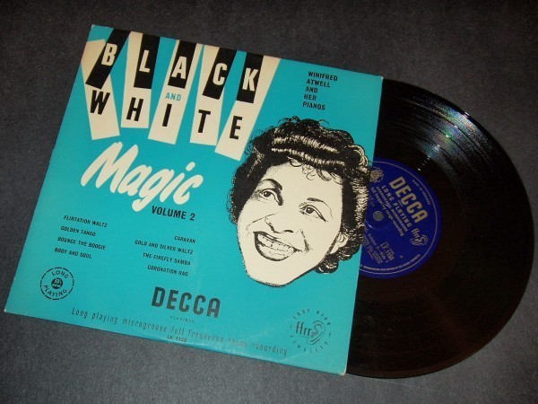 WINIFRED ATWELL Black and White Magic UK盤10in LP Decca 1957拍卖