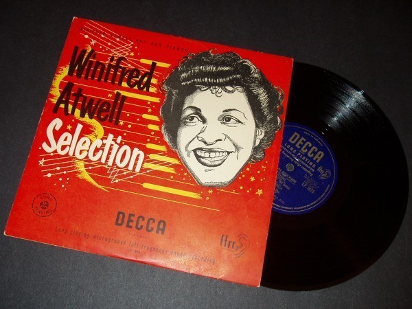 WINIFRED ATWELL Selection UK盤10in LP Decca 1954 ブギウギ拍卖