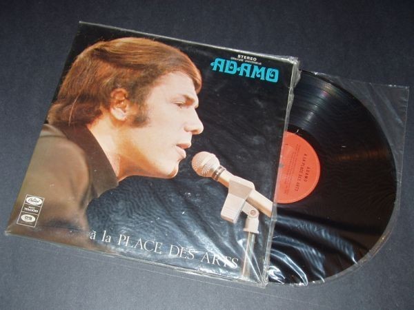 ADAMO A la Place des Arts カナダ盤LP Capitol 1968 ライブ拍卖