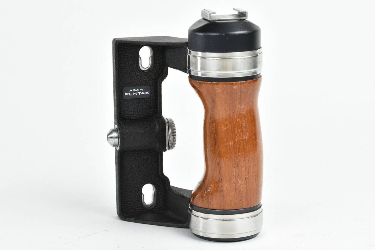 ★良品★ 即決 品薄 ASAHI PENTAX 6x7 67 アサヒ ペンタックス WOOD GRIP 木製グリップ ウッドグリップ(88-J07)拍卖