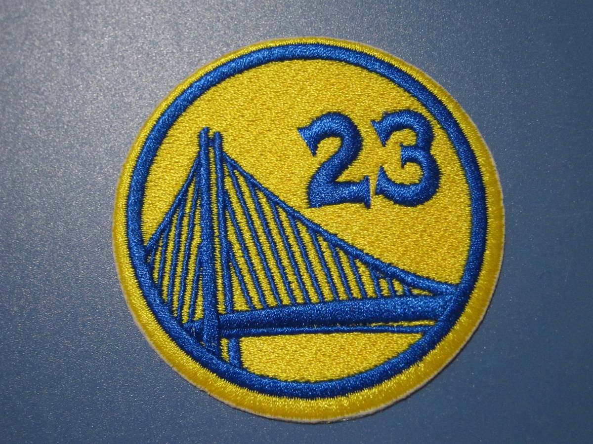 ~小物~ NBA x ゴールデンステート・ウォリアーズ Golden State Warriors ワッペン 1枚 (23番)拍卖